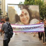 Manifestación Sahaja Yoga en Madrid