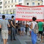 Manifestación Sahaja Yoga en Madrid