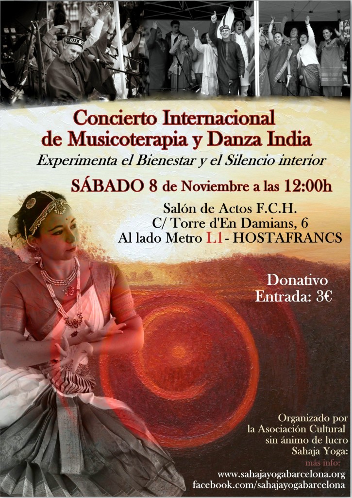 concierto de Musicoterapia y Danza de la India